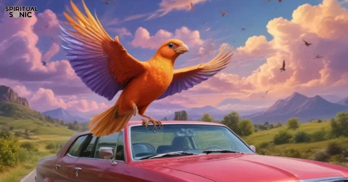 Birds Flying In Front Of Your Car While Driving