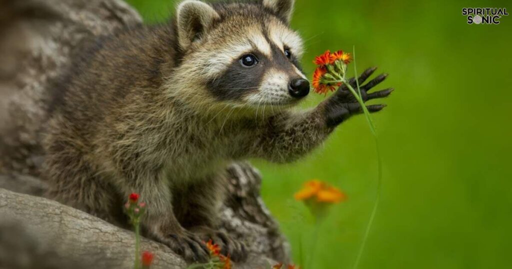 Curiosity of a Raccoon