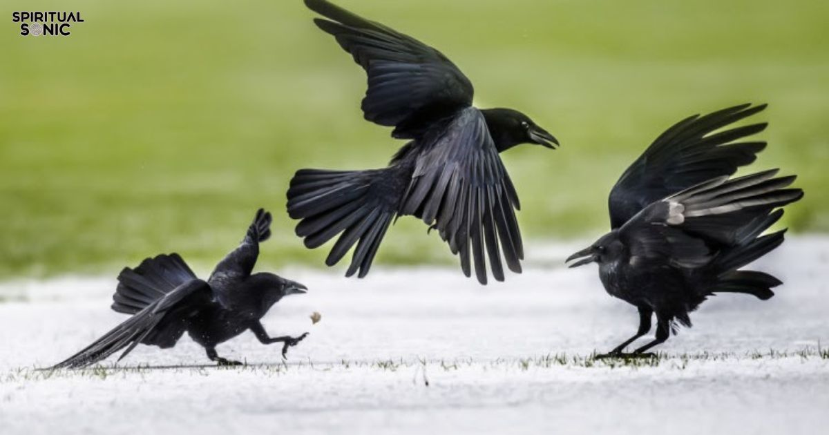 Seeing 3 Crows Spiritual Meaning