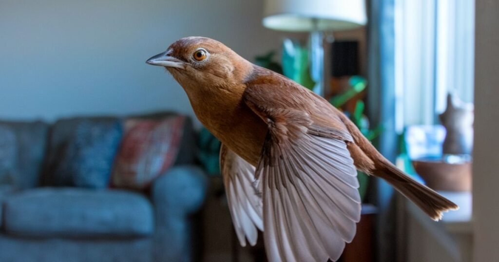 Spiritual Meanings of a Brown Bird Flying into Your House