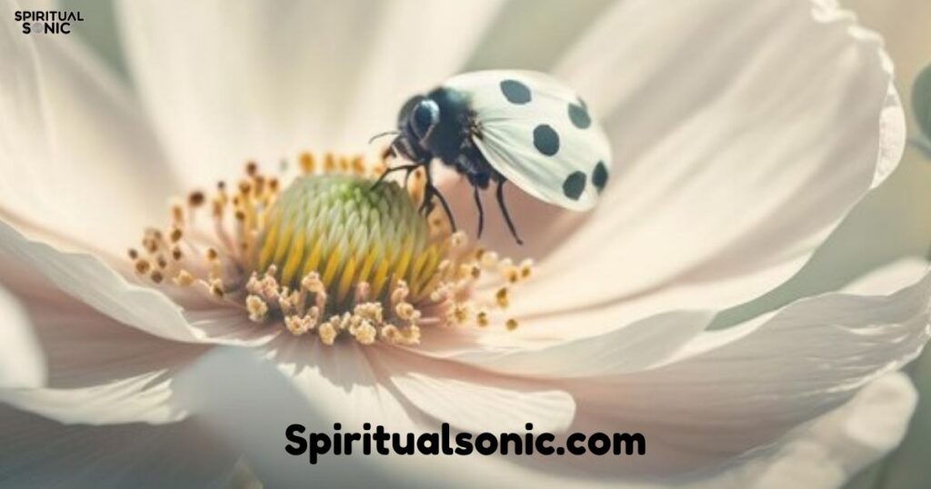 White Ladybug Spiritual Meanings 