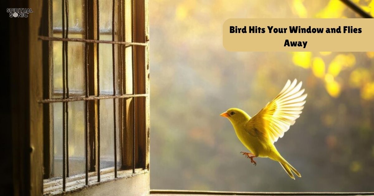 Bird Hits Your Window and Flies Away