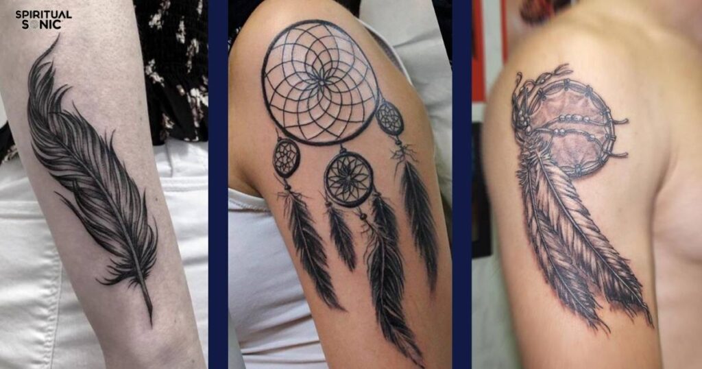 Feathers Tattoos For Men