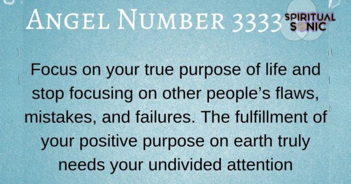 Angel Number 3333 in Different Aspects of Life