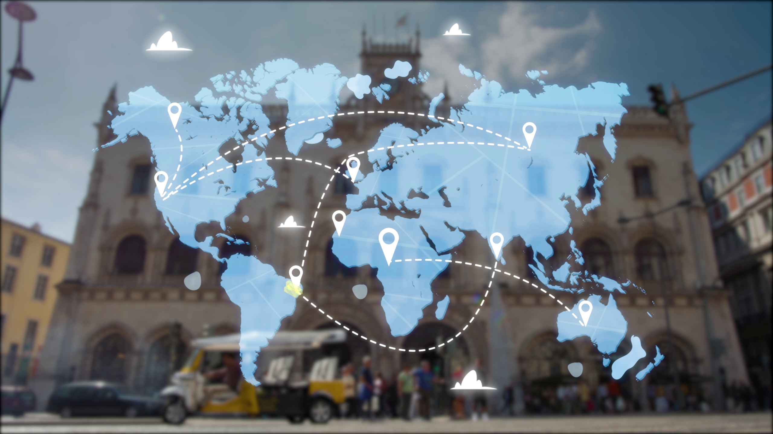Global reach in international government contracting
